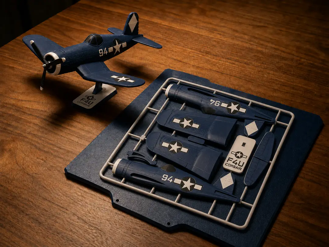 F4U Corsair model uçak kiti